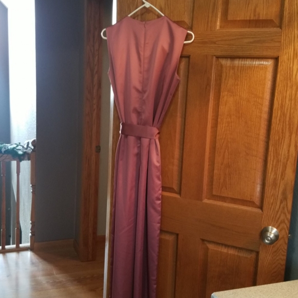 Jumpsuit, luckey, dusty pink, sz S - Picture 5 of 7